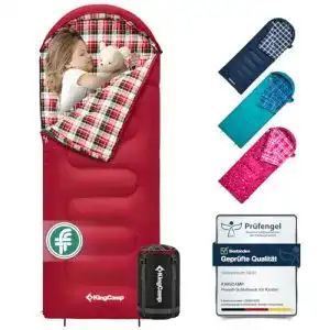 Kinderschlafsack von KingCamp für Winter und Camping