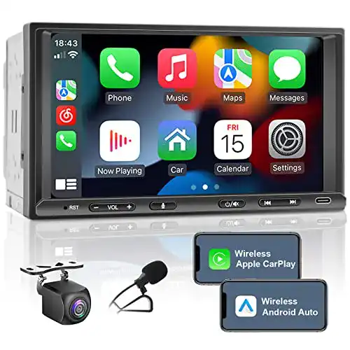 Autoradio mit Navigation LEROAADZ Doppel-Din Radio