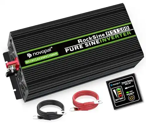 Sinus-Wechselrichter novopal 1500W für KFZ mit reiner Sinuswelle