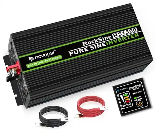 Sinus-Wechselrichter novopal 1500W für KFZ mit reiner Sinuswelle