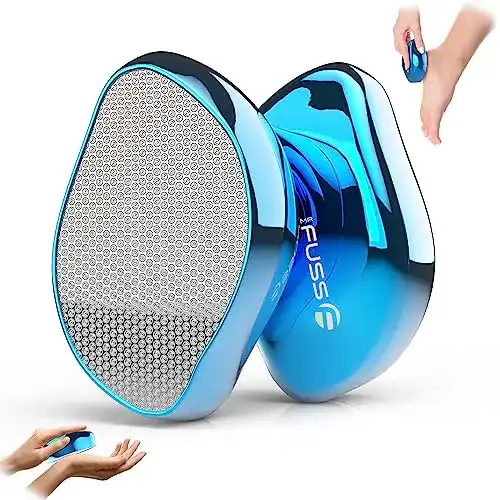 Hornhautraspel Mr. Fuss Nano Glas 2 in 1 Hornhautentferner Feile