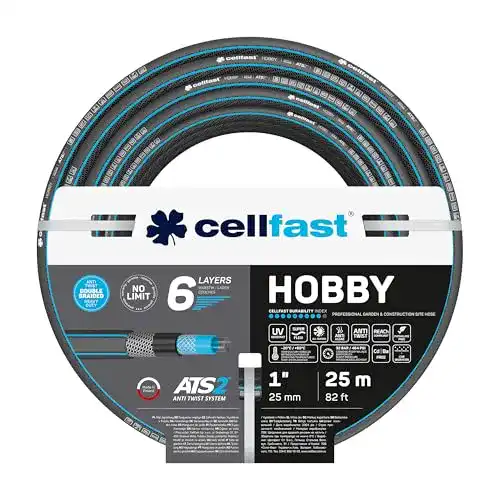 Gartenschlauch 1 Zoll von Cellfast formstabil und langlebig