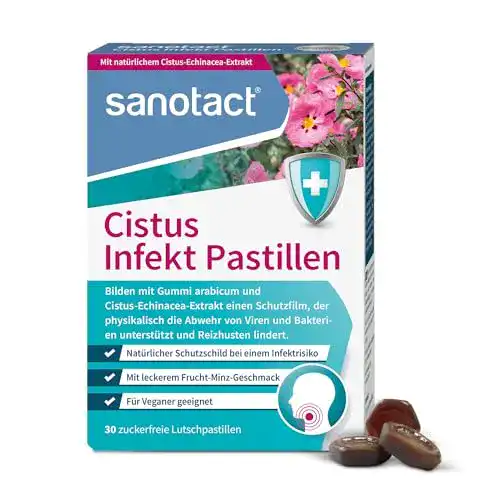 Halstabletten Sanotact Cistus Infekt Pastillen 30 Stück