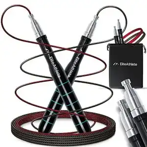 EliteAthlete Profi-Springseil für Erwachsene, Speed Rope