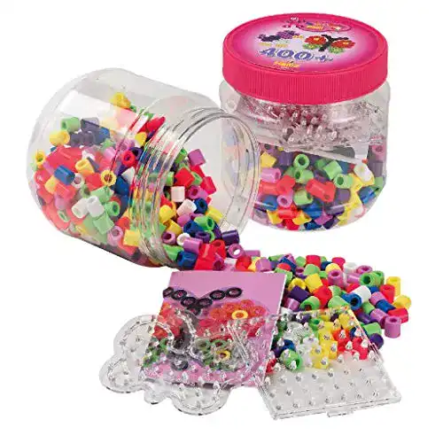 Bügelperlen Hama Perlen 8791 Dose mit 400 bunten Maxi Perlen