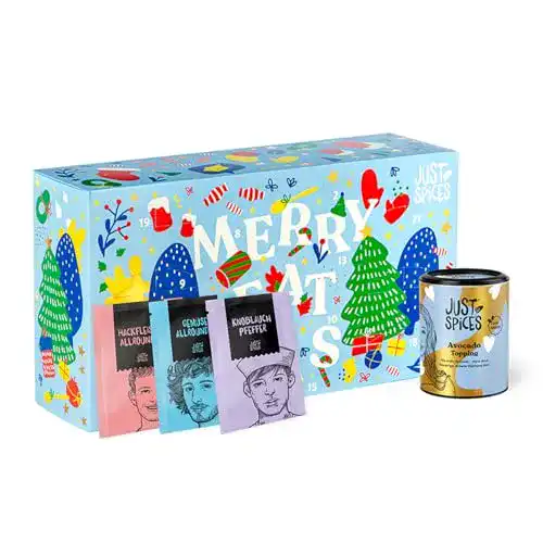 Adventskalender für Frauen mit Gewürzmixen von Just Spices