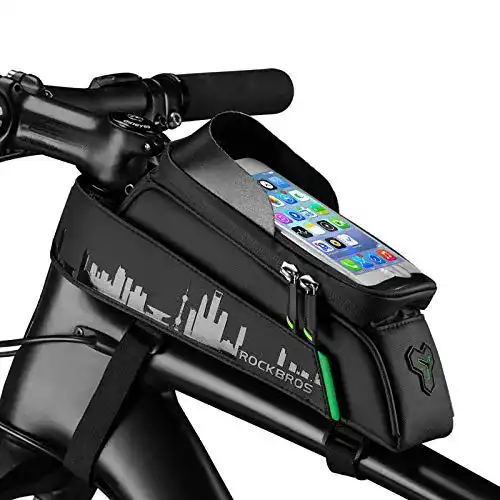Fahrrad Rahmentasche für Handys bis 7 Zoll von Rockbros