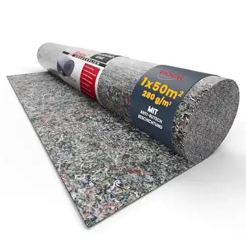Malervlies-Tapete Flesta Abdeckvlies Renoviervlies grau-meliert 1x50m