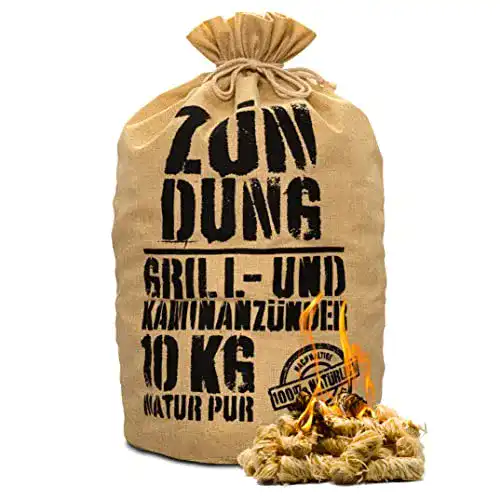 Holzwolle-Anzünder für Grill und Kamin 10 kg