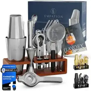 Boston-Shaker Empation Cocktail Set 825ml aus Edelstahl