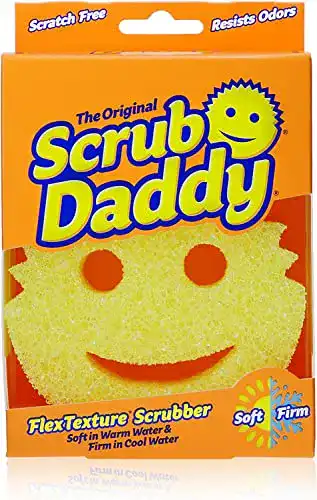 Scrub Daddy Original Spülschwamm in Smiley-Form für die Reinigung