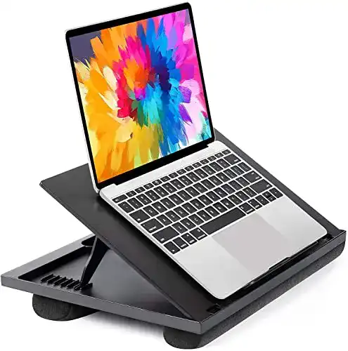 Laptopkissen Huanuo höhenverstellbar für bis zu 15,6 Zoll Laptops