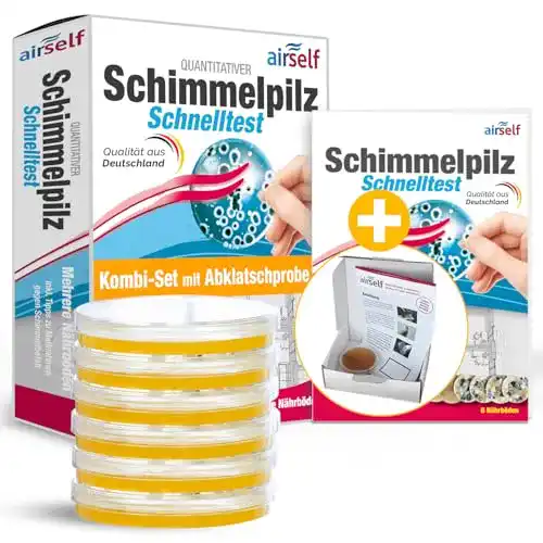 Schimmeltest Kombipaket zur Luft- und Oberflächenanalyse