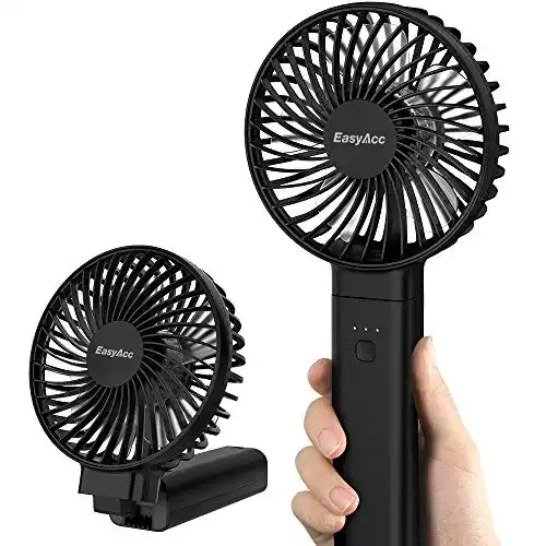 Akku-Ventilator EasyAcc Mini mit 5000mAh und Powerbank-Funktion