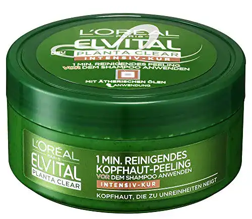Haarpeeling L’Oréal Paris Elvital Planta Clear im 6er Pack