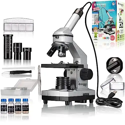 Mikroskop Bresser Junior Set Biolux DE mit 40x-1024x Vergrößerung