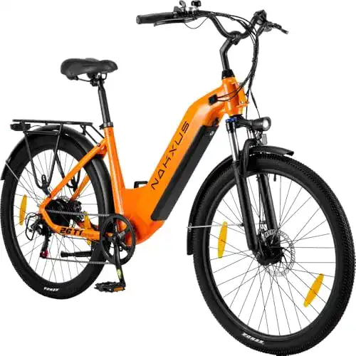 E-Bike Nakxus 26T1 mit 36V 18.2Ah Akku und 250W Motor
