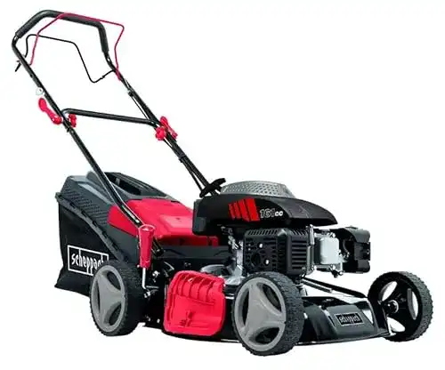 Benzin Rasenmäher mit Mulchfunktion Scheppach MS161-46