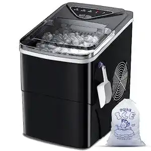 Eiswürfelmaschine FOOING klare Eiswürfel, selbstreinigend
