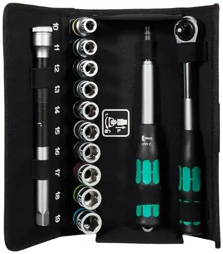 Steckschlüsselsatz 1/2 Zoll Wera 05004090001 8006 SC 1 Zyklop