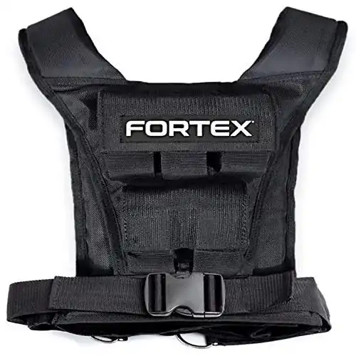 Gewichtsweste Fortex mit herausnehmbaren Gewichten für intensives Training
