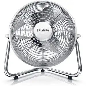 Tischventilator Brandson im Retro-Stil mit neigbarem Kopf