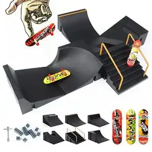 Fingerboard Rampen von Ketiee – Mini Skateboard Set für Kinder