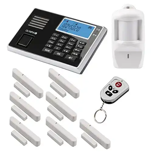 Olympia Protect 9061 Sicherheit Plus Alarmanlage mit GSM und Bewegungsmelder