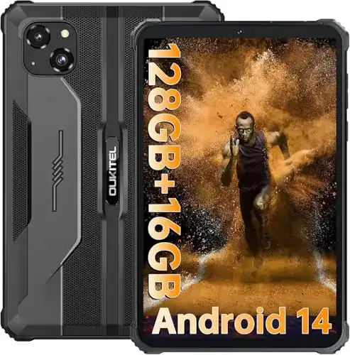 Oukitel RT3 Pro Outdoor Tablet 8 Zoll mit Android 14 und IP68-Zertifizierung