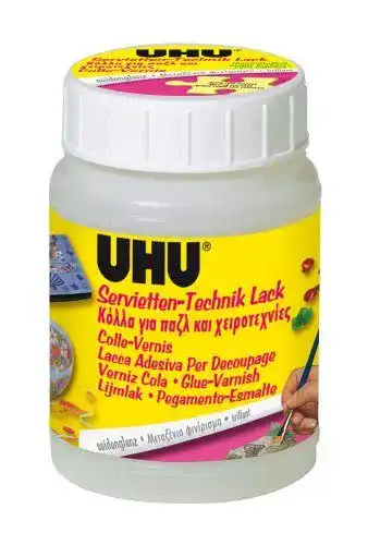 Uhu Serviettentechnik-Lack Seidenglanz für Bastelprojekte