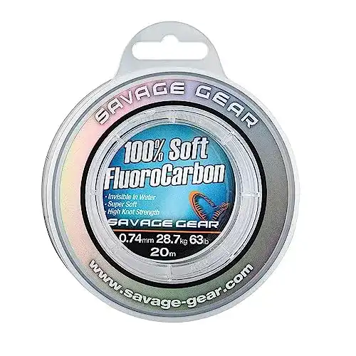 Fluorocarbon-Schnur Savage Gear Soft Fluorocarbon 0,17mm 50m 2,1kg
