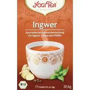 Ingwertee von Yogi Tea, Bio, 3er Pack (3 x 31 g)