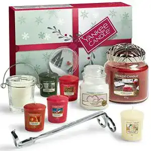 Yankee Candle Geschenkset mit 8 Duftkerzen und Zubehör