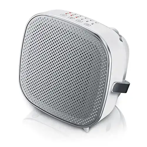 Keramik-Heizlüfter für Badezimmer von Brandson mit 1000/1500 Watt Leistung