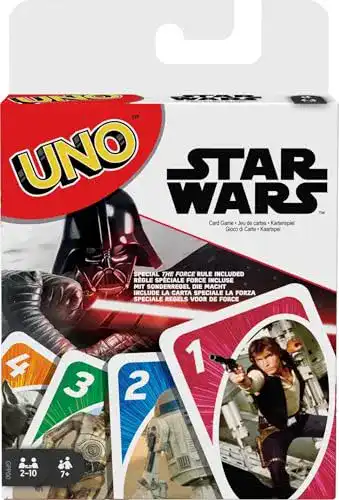 Uno Mattel Games Star Wars Kartenspiel für Gesellschaftsspiele ab 7 Jahren