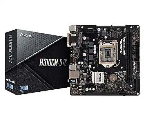 ASRock H310CM-DVS Mainboard für LGA 1151 im M-ATX-Format