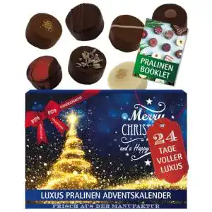 Adventskalender Hallingers Genuss Manufaktur Glitzertanne