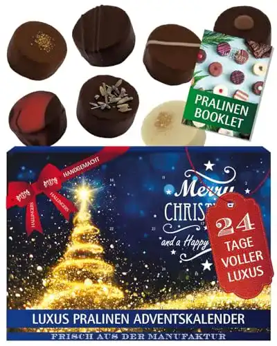 Adventskalender Hallingers Genuss Manufaktur Glitzertanne