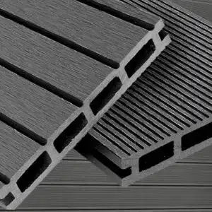 Terrassendielen Mondesi WPC Basic Line Komplett-Set in Hellgrau