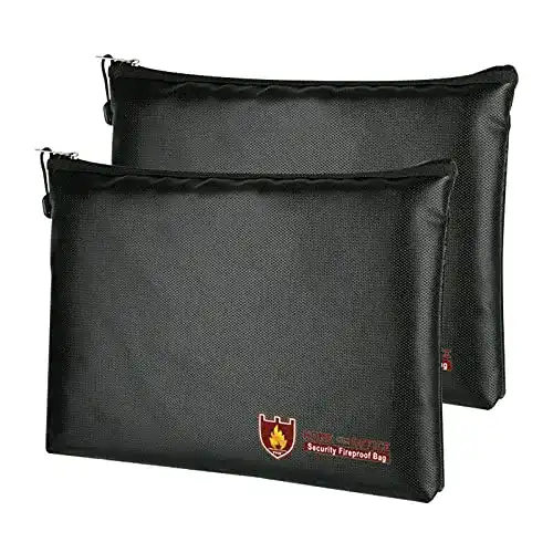 Feuerfeste Dokumententaschen JEROOP im Doppelpack 34x25cm