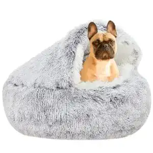 Hundehöhle Yudansi Hundebett für Hunde unter 9 kg, 65 cm