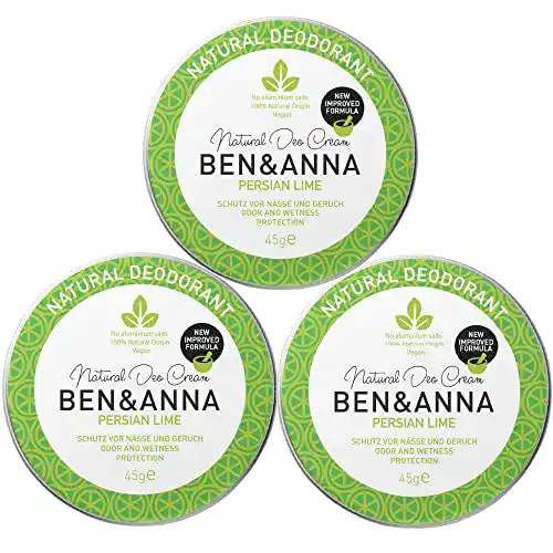 Ben & Anna Deocreme Persian Lime – Natürliche Deo Creme für Damen und Herren