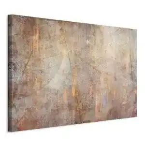 Akustikbild Murando Blätter 120×80 cm aus Akustikschaum