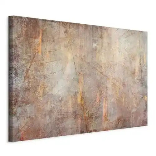 Akustikbild Murando Blätter 120×80 cm aus Akustikschaum