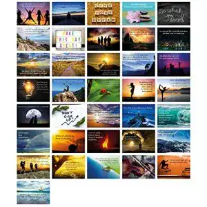 Postkarten-Set Clever Pool Motivationskarten 36 Stück