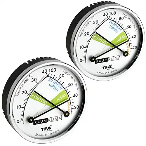 TFA Dostmann Hygrometer und Thermometer im 2er Set