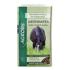 Futterhafer Agrobs Grünhafer 15 kg – Kraftfutterersatz für Tiere