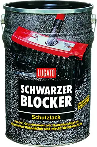 Bitumen Dickbeschichtung Lugato Schwarzer Blocker Schutzlack