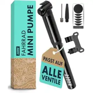 Fahrradpumpen Aaron Pocket One Mini für alle Ventile