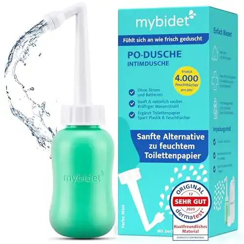 Reisebidet Mybidet Po Dusche für unterwegs nachhaltig und hygienisch